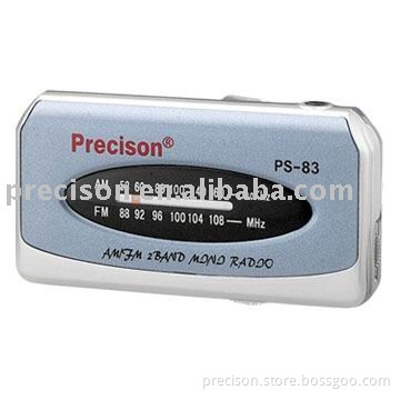 PS-83 AM/FM 2 band mini radio